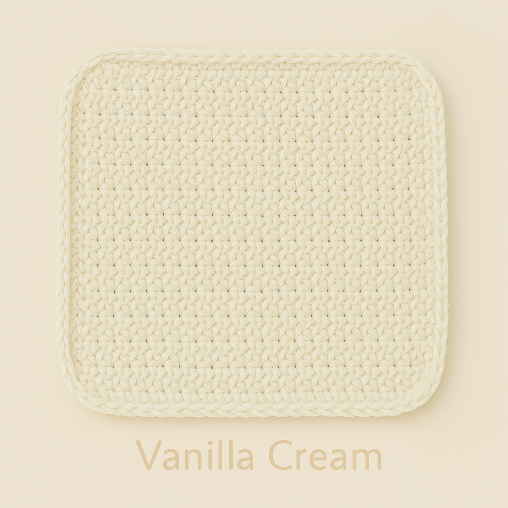 Crochet Washcloth - Handmade Cotton Cloth for Everyday Use