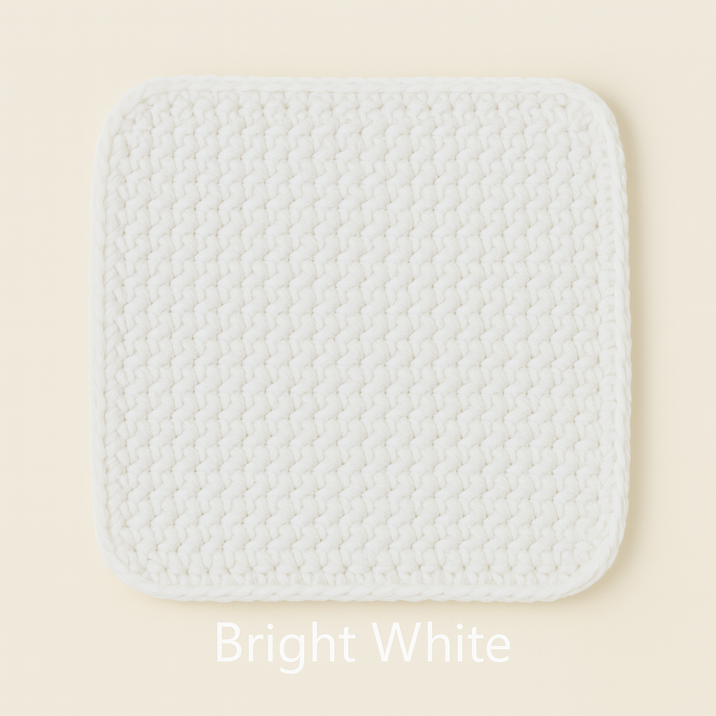 Crochet Washcloth - Handmade Cotton Cloth for Everyday Use