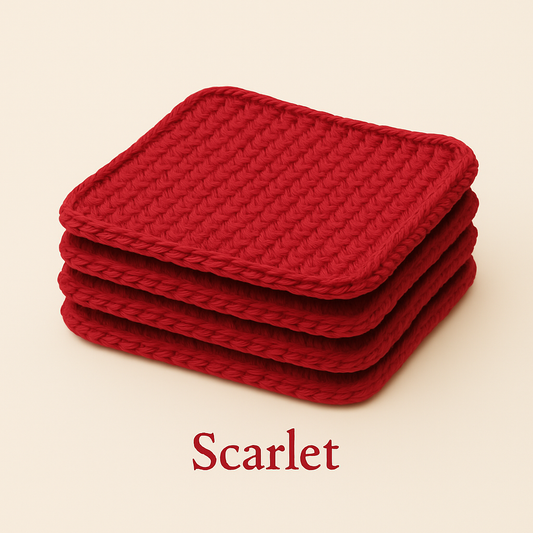 Crochet Washcloth - Handmade Cotton Cloth for Everyday Use