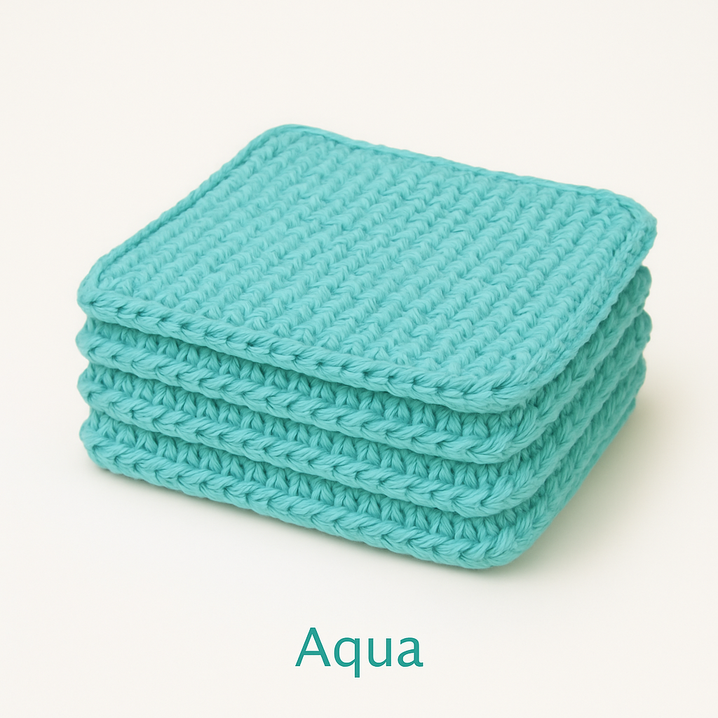 Crochet Washcloth - Handmade Cotton Cloth for Everyday Use