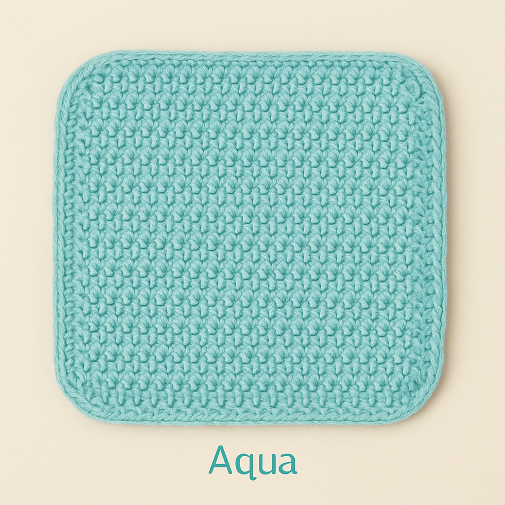 Crochet Washcloth - Handmade Cotton Cloth for Everyday Use