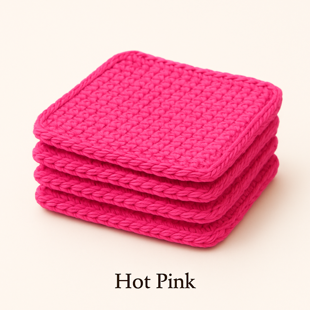 Crochet Washcloth - Handmade Cotton Cloth for Everyday Use