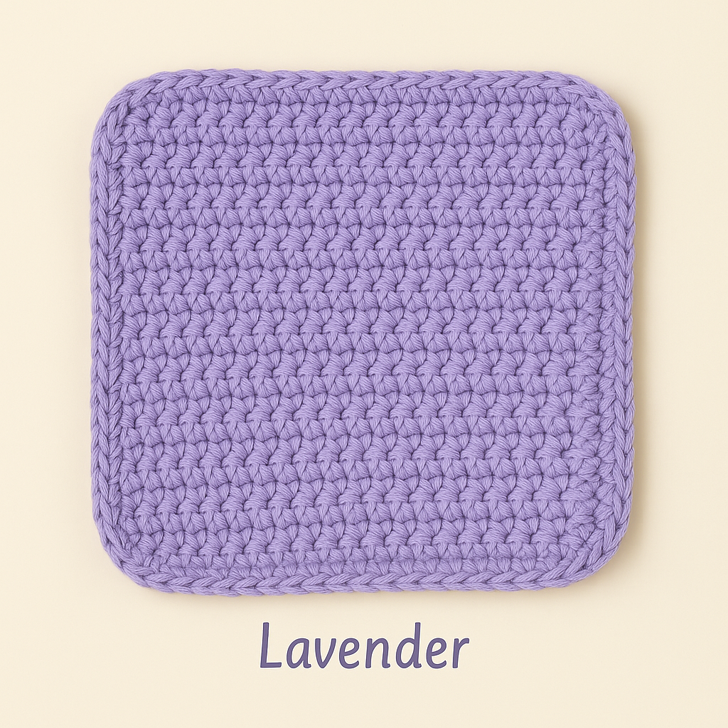Crochet Washcloth - Handmade Cotton Cloth for Everyday Use