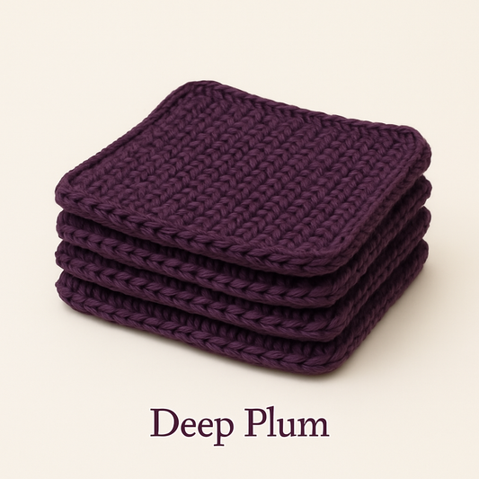 Crochet Washcloth - Handmade Cotton Cloth for Everyday Use