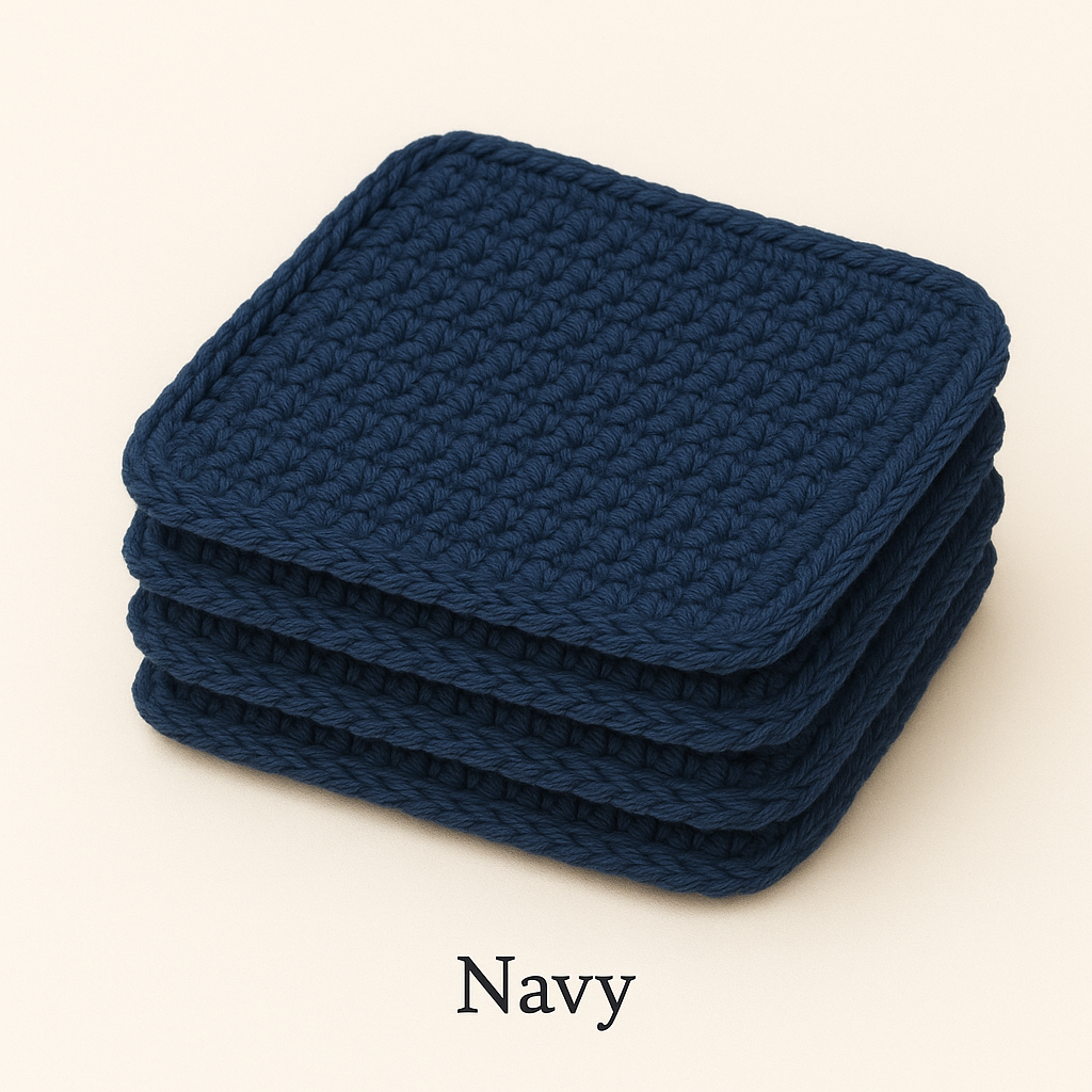 Crochet Washcloth - Handmade Cotton Cloth for Everyday Use