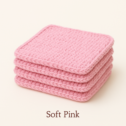 Crochet Washcloth - Handmade Cotton Cloth for Everyday Use