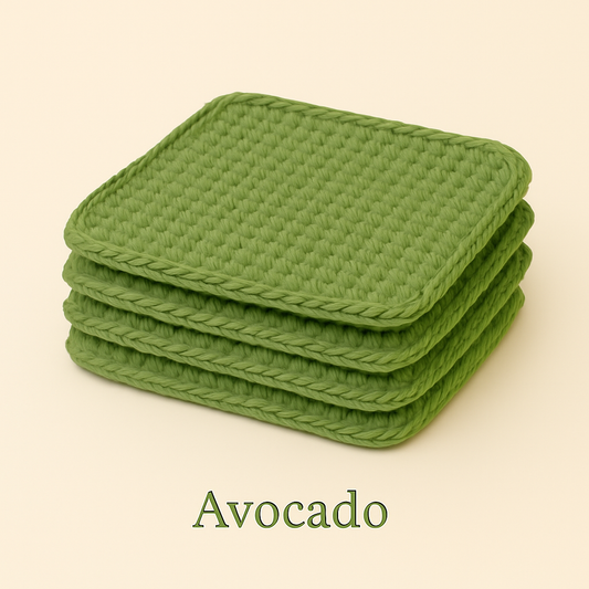 Crochet Washcloth - Handmade Cotton Cloth for Everyday Use