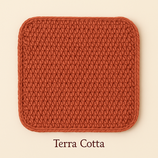 Crochet Washcloth - Handmade Cotton Cloth for Everyday Use