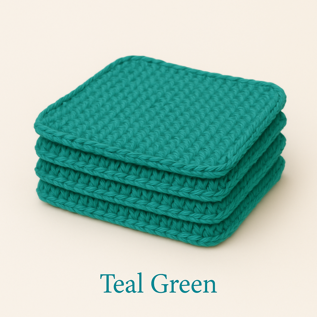 Crochet Washcloth - Handmade Cotton Cloth for Everyday Use