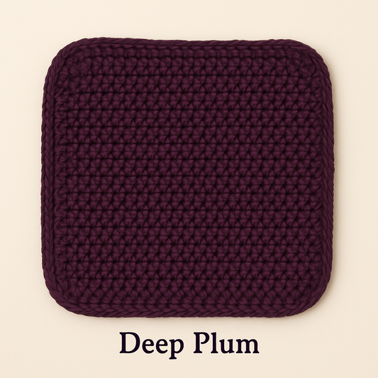 Crochet Washcloth - Handmade Cotton Cloth for Everyday Use