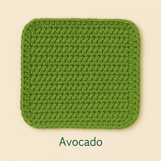 Crochet Washcloth - Handmade Cotton Cloth for Everyday Use